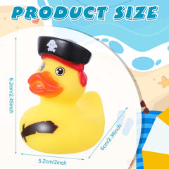 Prudiut rubber ducks with varied designs and colors for engaging play