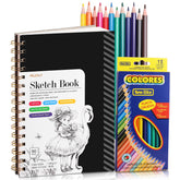 Prudiut sketchbook cover showing durable, travel-ready design for on-the-go drawing