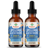 Prunucis liposomal glutathione liquid bottle for daily antioxidant support