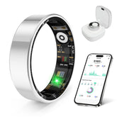 prxxhri Smart Ring sleep monitor highlights sleep cycles for better rest.