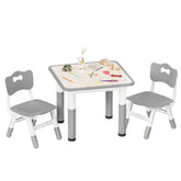 Pterying kids table with graffiti desktop supports creative play and focus.