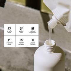 Public Goods Hand Soap bottle-lather shows rich foam for thorough hand washing