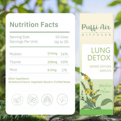 PUFFIAIR diffuser pen with thyme delivers a soothing aroma for daily comfort.