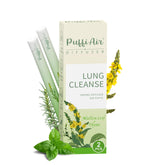 PUFFIAIR herbal diffuser pen with mullein–thyme–mint for portable breathing comfort