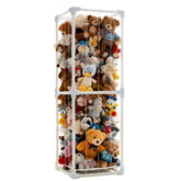 Puheca large stuffed animal storage vertical zoo cage keeps toys organized.
