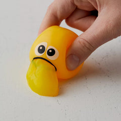 Puking Ball use-instructions demonstrates suction and slime release.