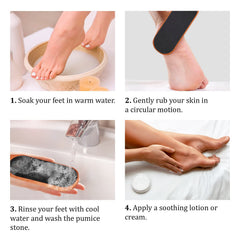 Pumice Valley Foot File for feet hands and body exfoliation
