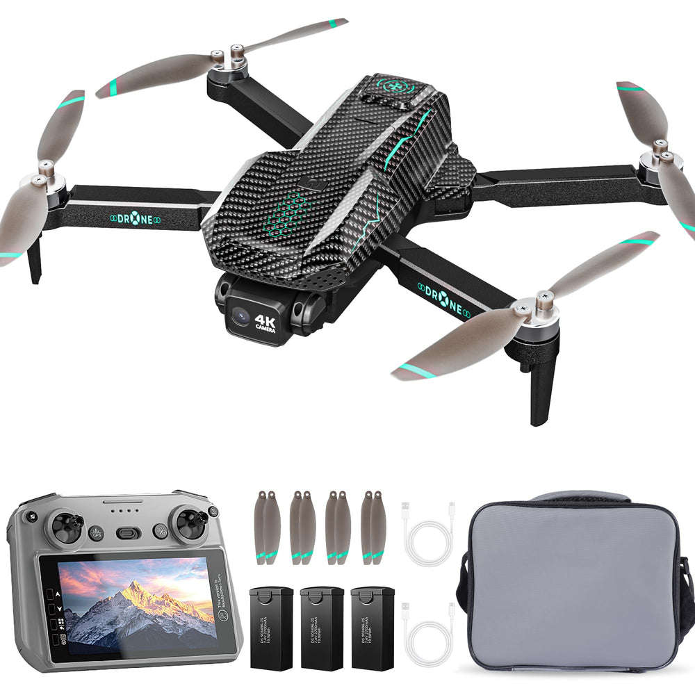 Punieayi GPS Drone with 4K camera captures crisp aerial photos and videos