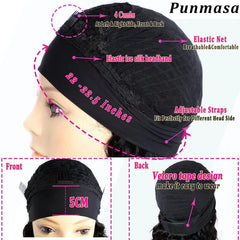 No lace front design provides a natural hairline for daily looks.
