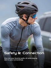 Pupabiflor waterproof IPX7 coating protects against sweat and rain.