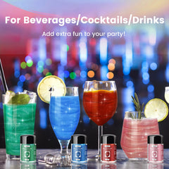 PUPKOLI green edible glitter adds festive glow to treats and drinks.