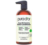 PURA D'OR Deep Moisturizing Conditioner with Argan Oil for smooth, hydrated hair
