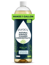Puracy multi-surface cleaner bottle for everyday cleaning with plant-powered formula.