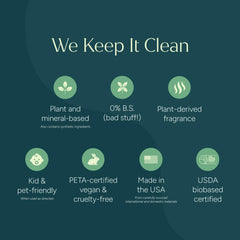 Hands washing dishes with Puracy soap showing skin-friendly cleansing