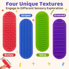 PuraEase strips with strong adhesive stay securely on desks during study.