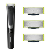 Purchase 2 Quick OneBlade stainless blades deliver long-lasting sharp results for home grooming