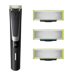 Purchase 2 Quick OneBlade stainless blades deliver long-lasting sharp results for home grooming