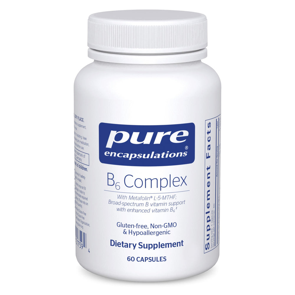 Pure Encapsulations B6 Complex bottle supports nervous system health