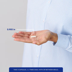 Pure Encapsulations Cal/Mag Malate vegan symbol on packaging for allergen-conscious choice