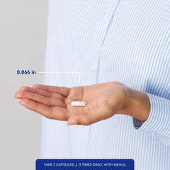 Pure Encapsulations Calcium-D-Glucarate nutrition facts panel shows serving details.