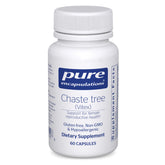 Pure Encapsulations Chaste Tree bottle with 60 vegan capsules for hormonal balance