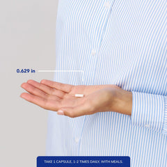 Serving concept with meals illustrates convenient daily usage for metabolism support.