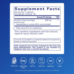 Close-up of curcumin capsules illustrating turmeric-based formula for joint and tissue health.