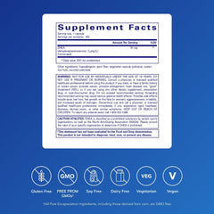 Pure Encapsulations DHEA capsules close-up highlighting micronized form for better absorption.