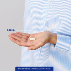 Pure Encapsulations label close-up showing gluten-free and non-GMO claims.