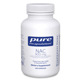 Pure Encapsulations NAC 900 mg bottle front view highlighting respiratory support potential