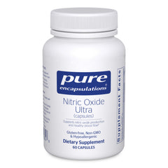 Pure Encapsulations Nitric Oxide Ultra bottle pour supports healthy blood flow