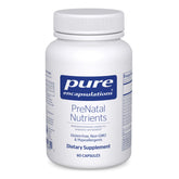 Pure Encapsulations PreNatal Nutrients bottle for daily prenatal nutrition