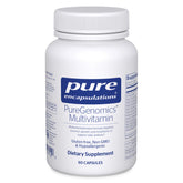 Pure Encapsulations PureGenomics Multivitamin bottle front supports daily nutrient intake