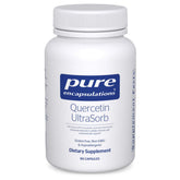 Pure Encapsulations Quercetin UltraSorb bottle front supports antioxidant activity