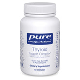 Pure Encapsulations Thyroid Support Complex bottle for daily thyroid wellness.