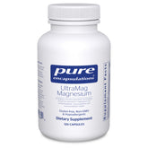 Pure Encapsulations UltraMag bottle on a clean surface for easy daily use.