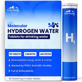 Pure Health Max PHM hydrogen water tubes packaging for convenient daily hydration.