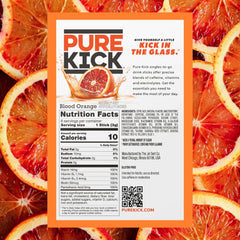 Pure Kick Blood Orange single stick showcases easy on-the-go energy.