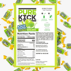 Pure Kick energy stick inside the box ready to mix with water for a quick boost.