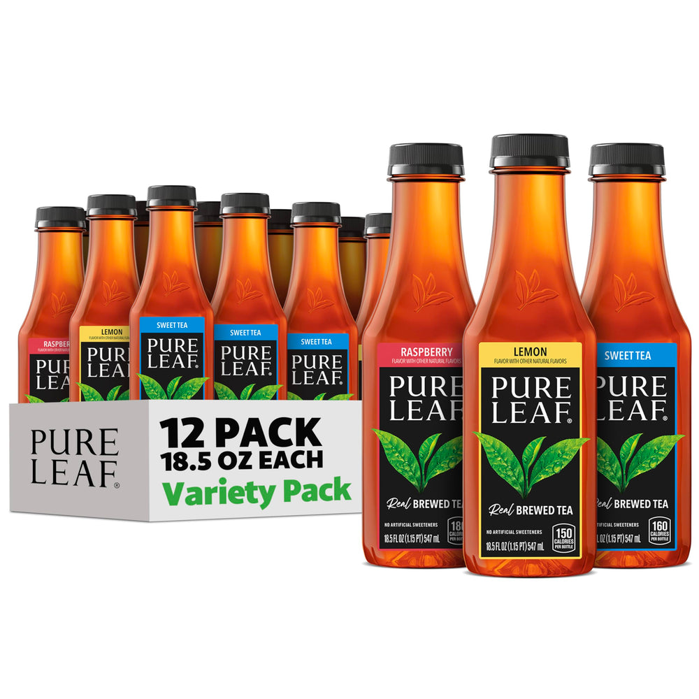 Pure Leaf Sweet Tea bottle with real leaf-brewed flavor for a refreshing sip