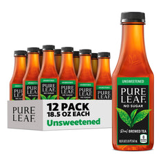 Pure Leaf unsweetened iced tea bottle ready for on-the-go refreshment.