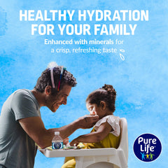 Mineral-enhanced Pure Life water delivers a crisp taste in every sip.