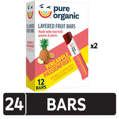 Pure Organic bar texture and flavor cue for a tangy-sweet snack during the day.