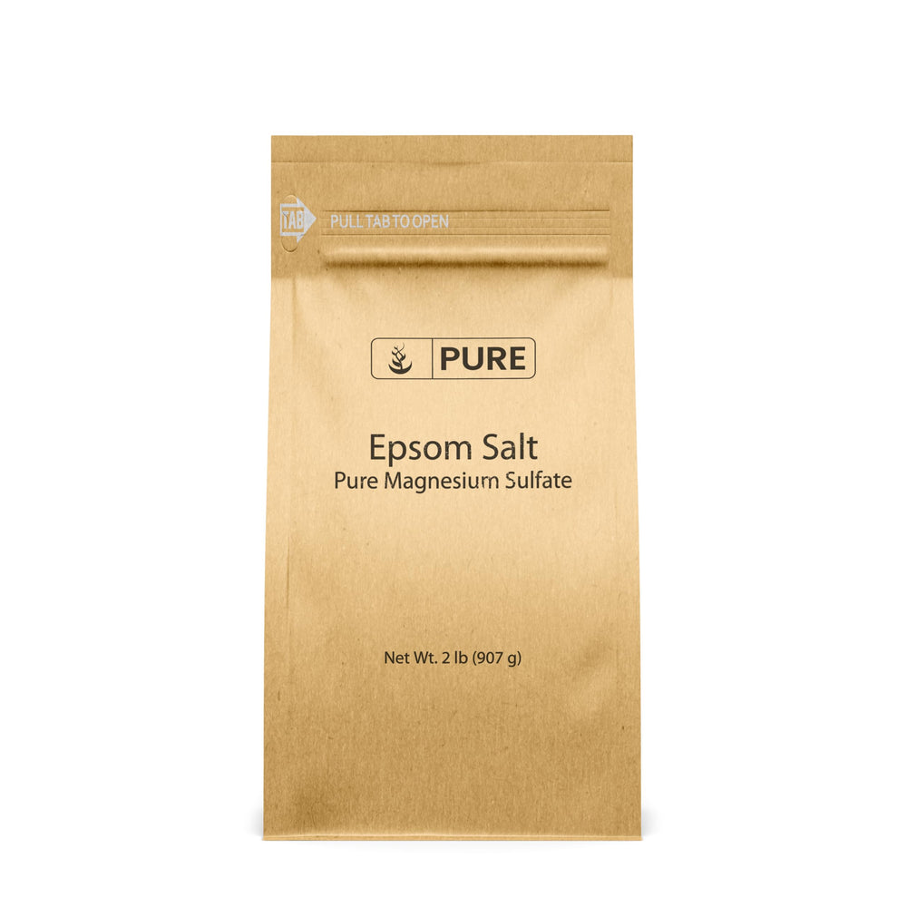 Pure Original Ingredients Epsom Salt bag for soaking and cleaning