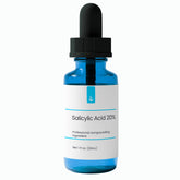 Pure Original Ingredients salicylic acid 20% solution bottle close-up for precise application.