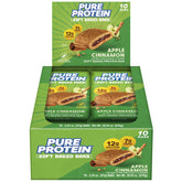 Pure Protein Apple Cinnamon soft baked bar in package for quick breakfast