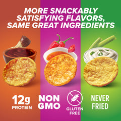 Pure Protein Popped Crisps Sweet Chili bag with bold flavor and protein.
