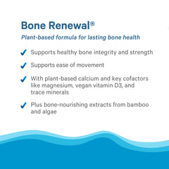 PURE SYNERGY Bone Renewal dosing chart image illustrating simple daily intake