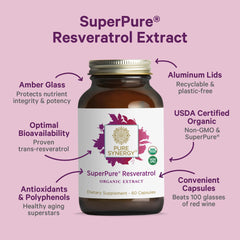 Pure Synergy SuperPure capsules ready for daily use