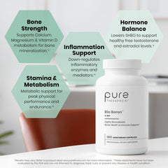 Capsules arranged on table to illustrate daily use in a balanced routine.